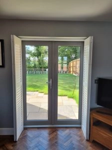 Traditional window shutters