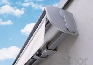 semi-cassette awning