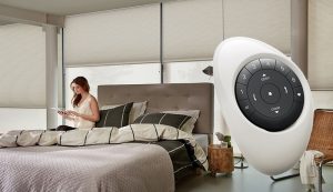 remote controlled bedroom blinds