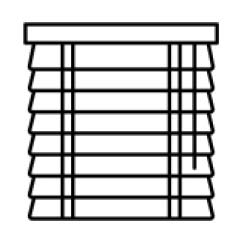 blinds outline image
